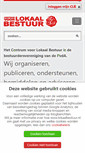 Mobile Screenshot of lokaalbestuur.nl